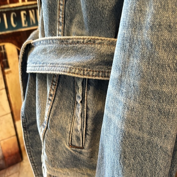 Free People Denim Jacket, Size Small - Picture 7 of 13